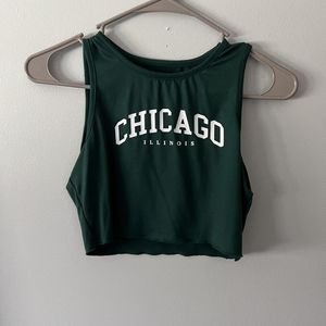 chicago crop top